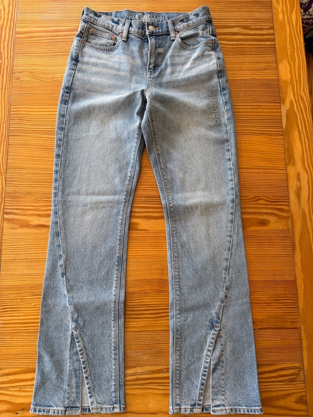 American Eagle Outfitters Light Blue Flare Jeans